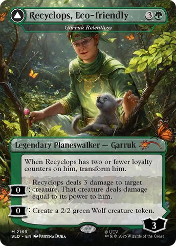 Image for Recyclops, Eco-friendly - Garruk Relentless (2169) (Secret Lair Drop Series) - Magic: The Gathering