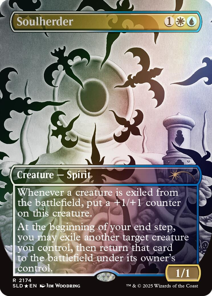 Image for Soulherder (Rainbow Foil) (2174) (Secret Lair Drop Series) - Magic: The Gathering