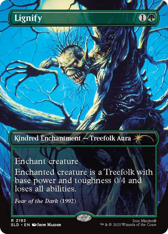 Image for Lignify (2192) (2192) (Secret Lair Drop Series) - Magic: The Gathering
