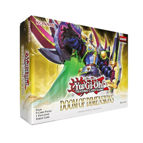 Image for Doom of Dimensions Booster Box [1st Edition] Mini Box (Retail Exclusive) - YuGiOh