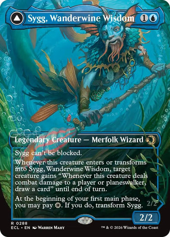 Image for Sygg, Wanderwine Wisdom (Borderless) (288) - Magic: The Gathering