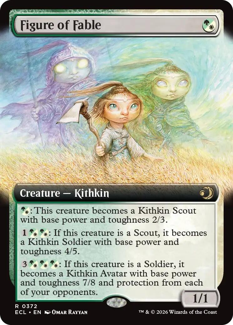 Figure of Fable (Extended Art) (372) (Lorwyn Eclipsed)