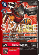 Image for RizeGreymon (Judge Pack 2025 Wave 2) (BT22-012 C) - Digimon Card Game