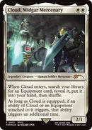 Image for Cloud, Midgar Mercenary (1) (Unique and Miscellaneous Promos) - Magic: The Gathering