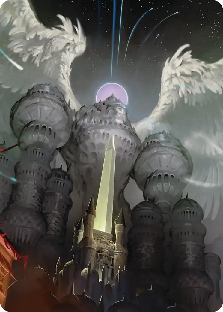 Image for Brilliant Wings Scene Art Card (13) (Art Series: FINAL FANTASY) - Magic: The Gathering