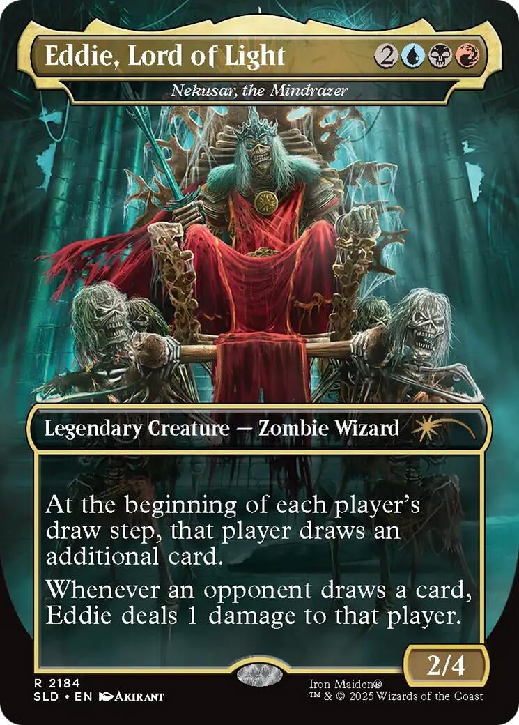Eddie, Lord of Light - Nekusar, the Mindrazer (2184) (Secret Lair Drop Series)