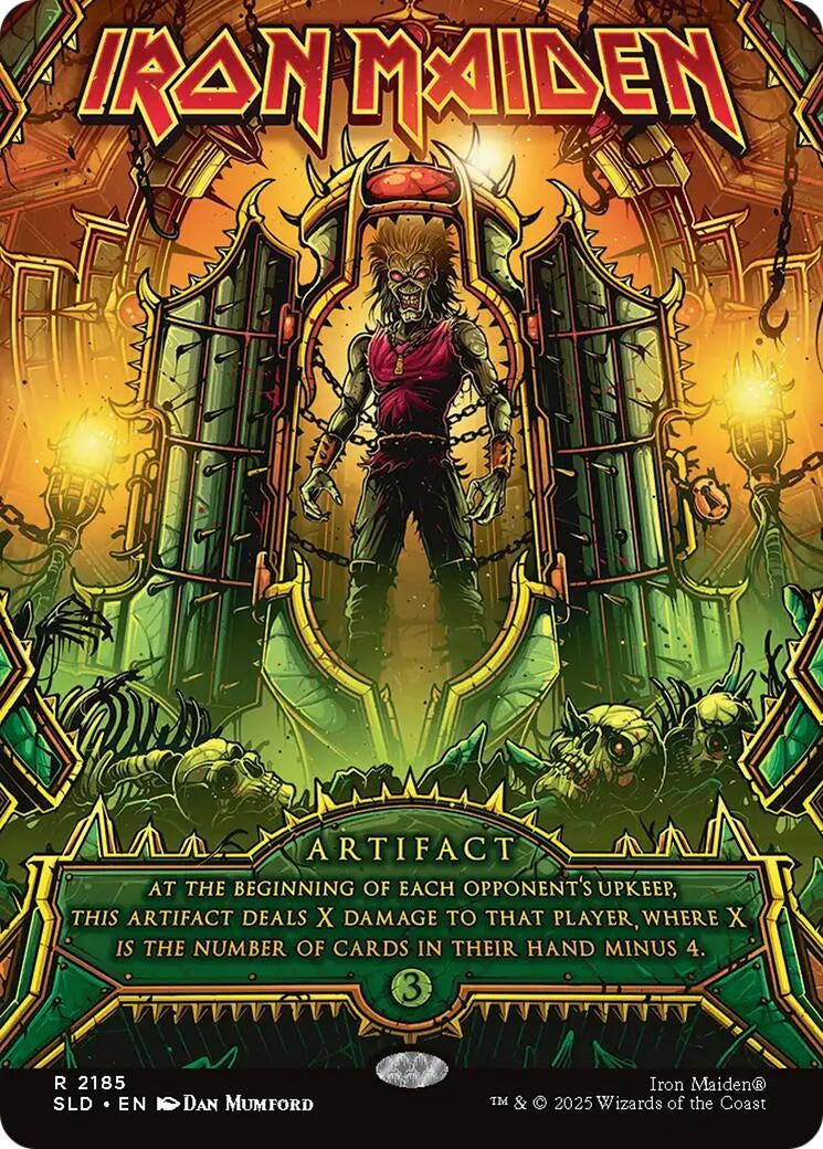 Image for Iron Maiden (2185) (Secret Lair Drop Series) - Magic: The Gathering