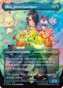 Image for Lulu, Stern Guardian (Borderless) (Chocobo Track Foil) (467) (FINAL FANTASY) - Magic: The Gathering