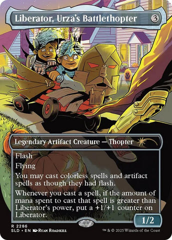 Image for Liberator, Urza's Battlethopter (2286) (Secret Lair Drop Series) - Magic: The Gathering