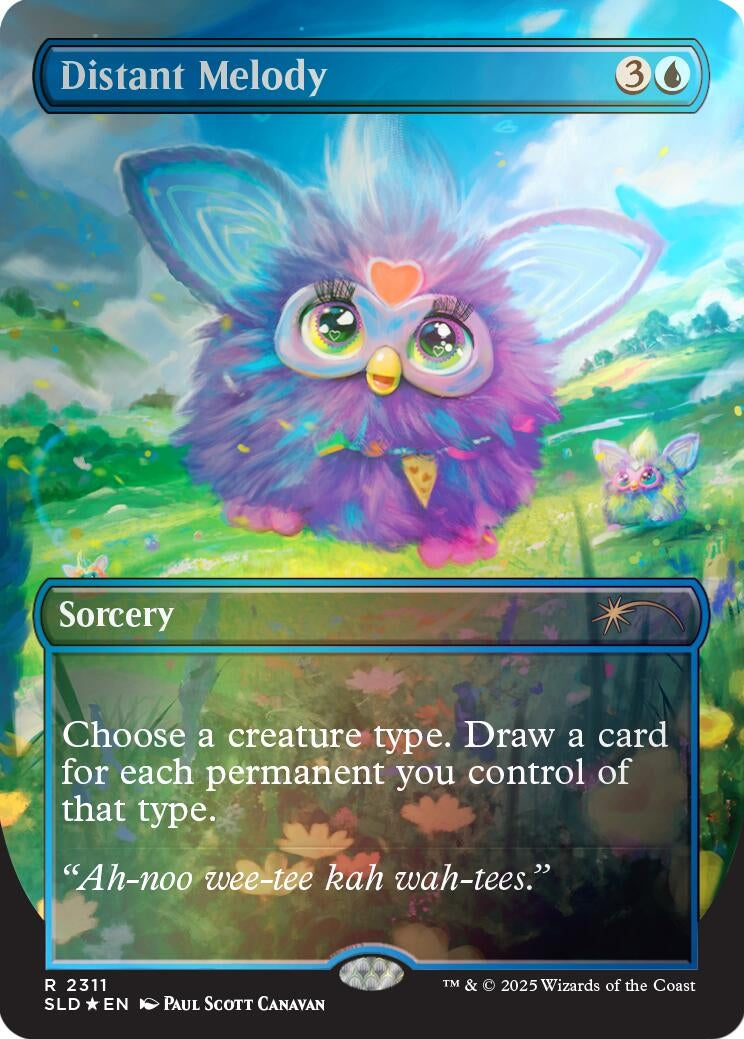 Distant Melody (2311) (Rainbow Foil) (2311) (Secret Lair Drop Series)