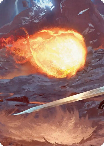 Image for Duelist's Flame Scene Art Card (11) (Art Series: FINAL FANTASY) - Magic: The Gathering