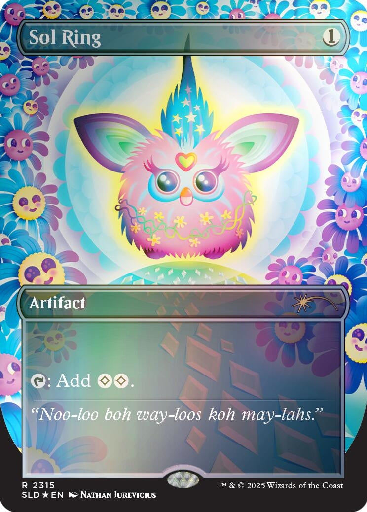 Image for Sol Ring (2315) (Rainbow Foil) (2315) (Secret Lair Drop Series) - Magic: The Gathering