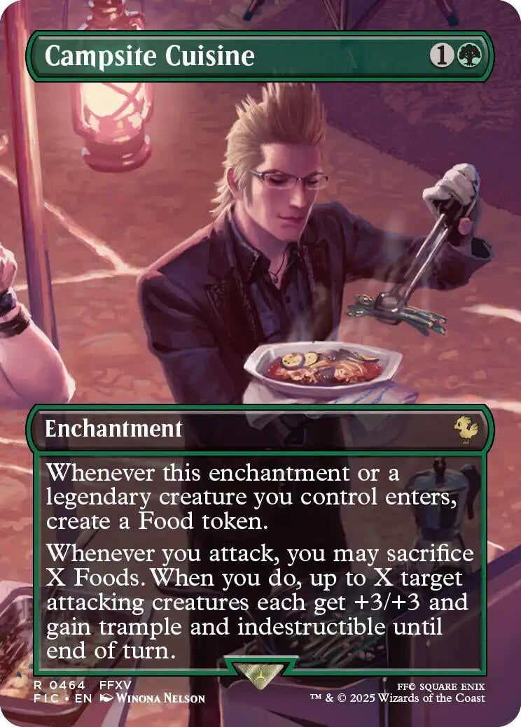 Image for Campsite Cuisine (Borderless) (464) (Commander: FINAL FANTASY) - Magic: The Gathering