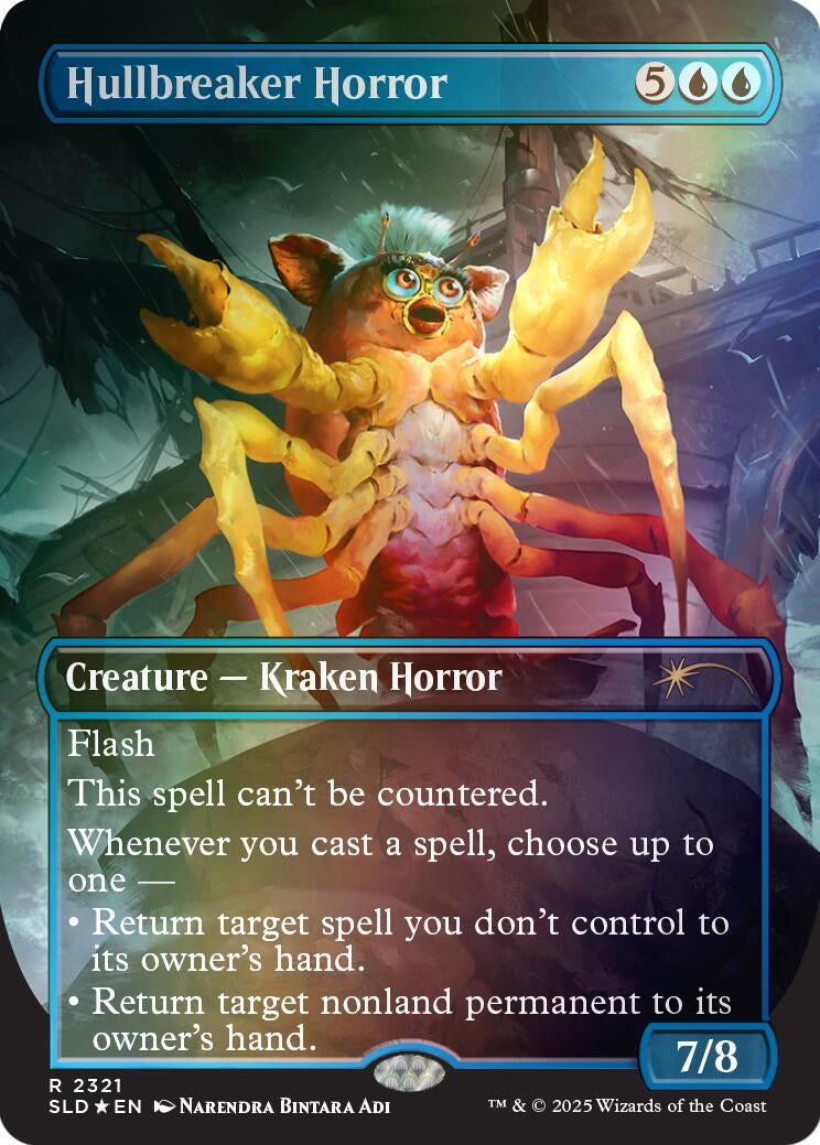 Image for Hullbreaker Horror (Rainbow Foil) (2321) (Secret Lair Drop Series) - Magic: The Gathering