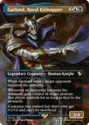 Garland, Royal Kidnapper (Borderless) (442) (Commander: FINAL FANTASY)