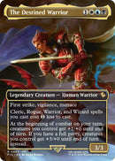 Image for The Destined Warrior (Borderless) (443) (FINAL FANTASY) - Magic: The Gathering