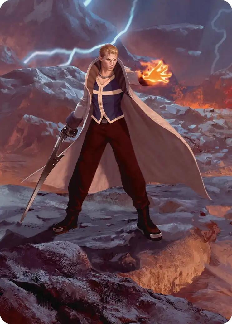 Image for Seifer, Balamb Rival Scene Art Card (10) - Magic: The Gathering