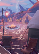 Image for Chocobo Camp Scene Art Card (21) (Art Series: FINAL FANTASY) - Magic: The Gathering