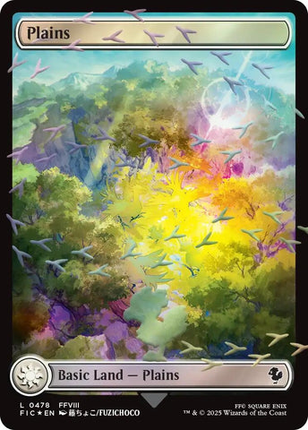 Image for Plains (Chocobo Track Foil) (478) (FINAL FANTASY) - Magic: The Gathering