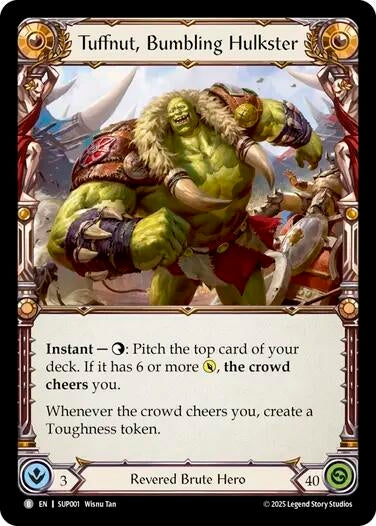 Image for Tuffnut, Bumbling Hulkster // Tuffnut (SUP001//SUP002) - Flesh and Blood TCG