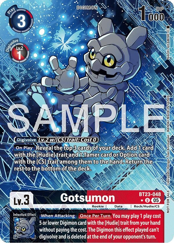 Image for Gotsumon (Hacker's Slumber Box Promotion Pack) (BT23-048 U) - Digimon Card Game