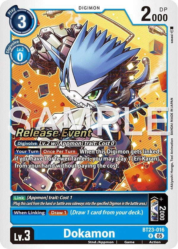 Image for Dokamon (BT23-016 R) - Digimon Card Game
