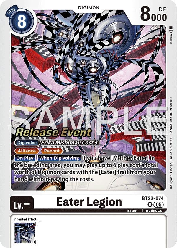Image for Eater Legion (BT23-074 U) - Digimon Card Game