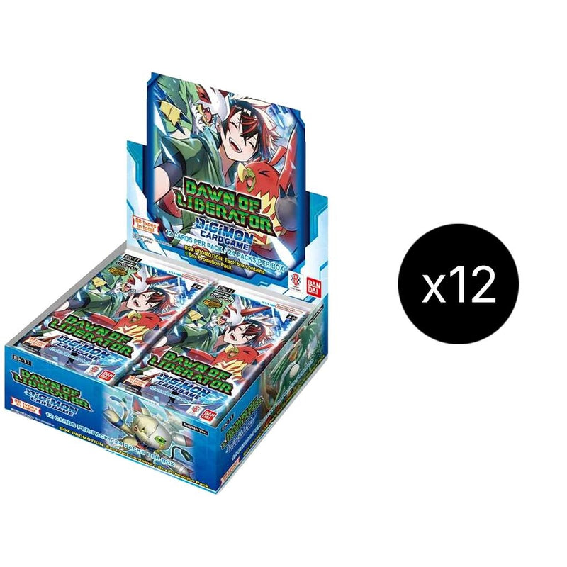 Image for Dawn of Liberator Booster Box Case - Digimon Card Game