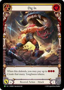 Image for Dig In (Yellow) - FAB385 (FAB384) - Flesh and Blood TCG