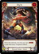 Image for Dig In (Blue) - FAB386 (FAB386) - Flesh and Blood TCG