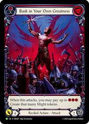Image for Bask in Your Own Greatness (Red) - FAB387 (FAB387) - Flesh and Blood TCG