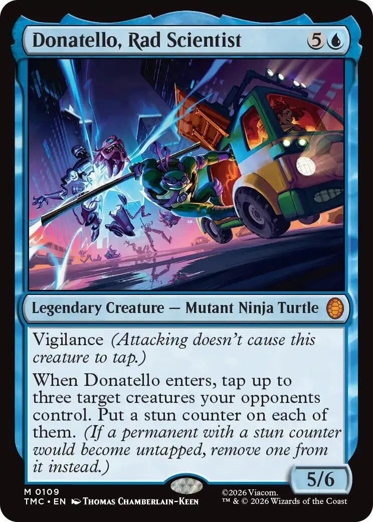 Image for Donatello, Rad Scientist (109) (Commander: Teenage Mutant Ninja Turtles) - Magic: The Gathering