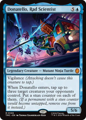Image for Donatello, Rad Scientist (109) (Commander: Teenage Mutant Ninja Turtles) - Magic: The Gathering