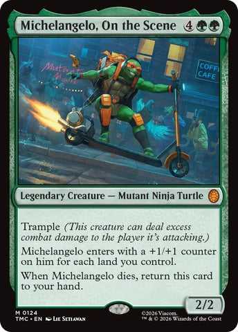 Image for Michelangelo, On the Scene (124) - Magic: The Gathering