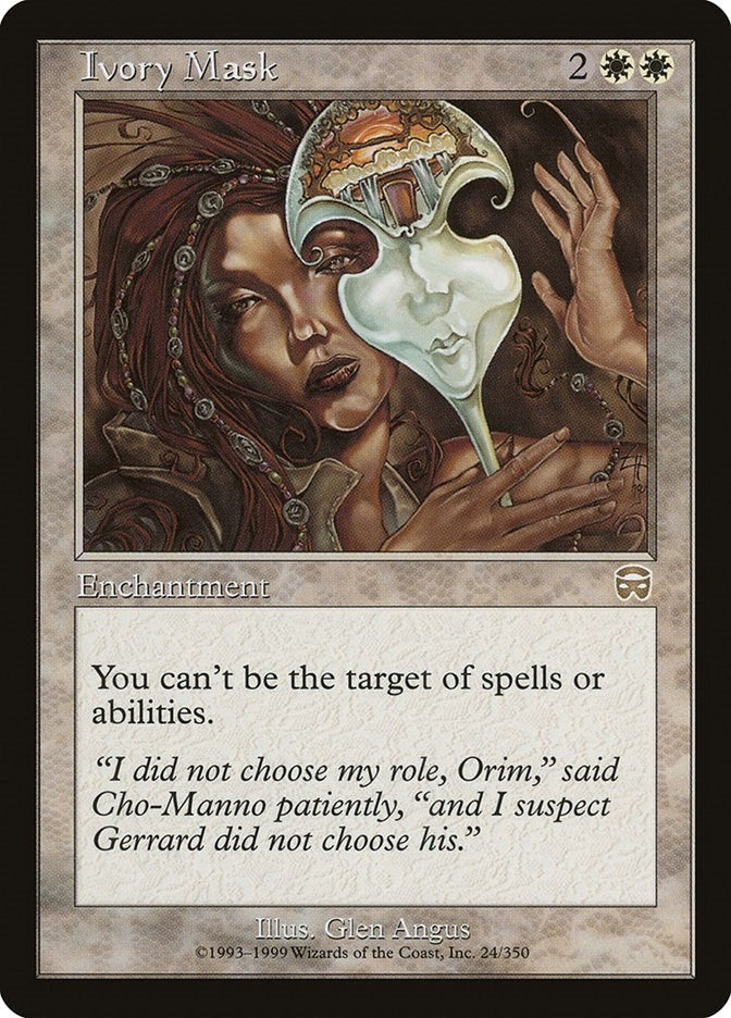 Ivory Mask (24) [MMQ]