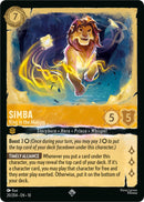 Image for Simba - King in the Making (20/204) (Whispers in the Well) - Disney Lorcana