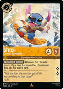 Image for Stitch - Carefree Snowboarder (7/204) - Disney Lorcana