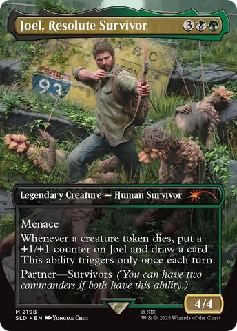 Image for Joel, Resolute Survivor (2198) (Secret Lair Drop Series) - Magic: The Gathering