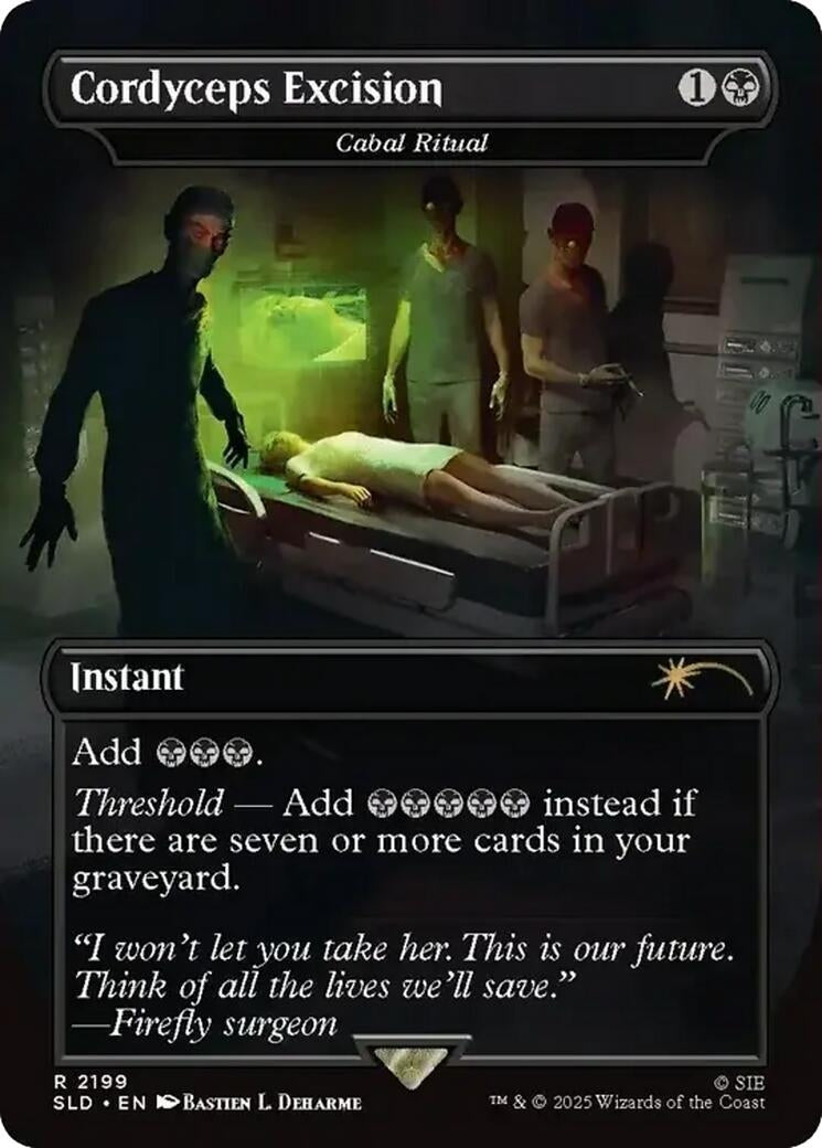 Image for Cordyceps Excision - Cabal Ritual (2199) (Secret Lair Drop Series) - Magic: The Gathering