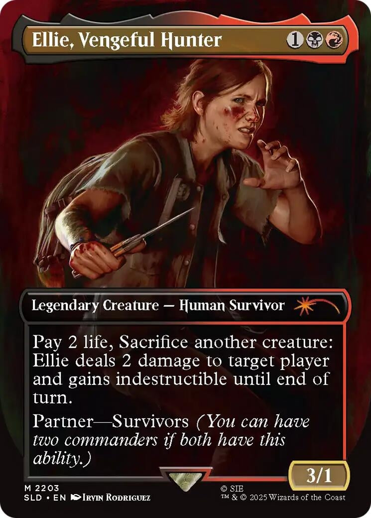 Image for Ellie, Vengeful Hunter (2203) (Secret Lair Drop Series) - Magic: The Gathering