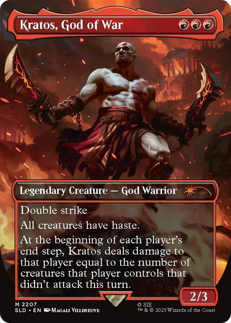 Image for Kratos, God of War (2207) (Secret Lair Drop Series) - Magic: The Gathering