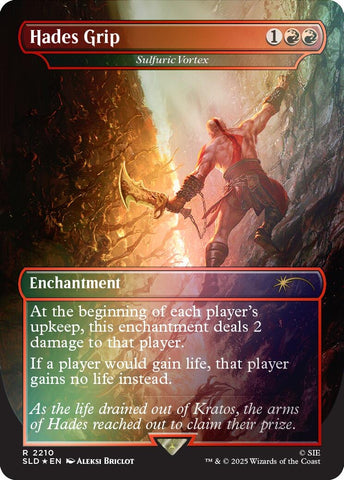 Image for Hades Grip - Sulfuric Vortex (Rainbow Foil) (2210) (Secret Lair Drop Series) - Magic: The Gathering