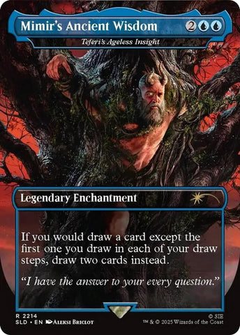 Image for Mimir's Ancient Wisdom - Teferi's Ageless Insight (2214) (Secret Lair Drop Series) - Magic: The Gathering