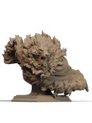 Blaidd Resin Bust - view 1
