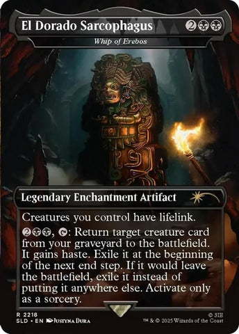 Image for El Dorado Sarcophagus - Whip of Erebos (2218) (Secret Lair Drop Series) - Magic: The Gathering