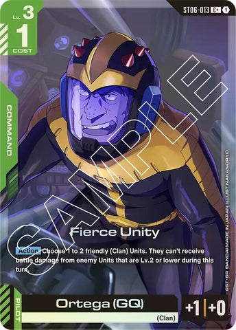 Image for Fierce Unity (C+) (ST06-013) (Starter Deck 06: Clan Unity) - Gundam Card Game
