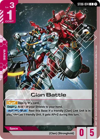 Image for Clan Battle (ST06-014) (Starter Deck 06: Clan Unity) - Gundam Card Game