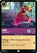 Image for Iago - Stompin' Mad (43/204) (Whispers in the Well) - Disney Lorcana