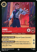 Image for Hans - Brazen Manipulator (117/204) (Whispers in the Well) - Disney Lorcana