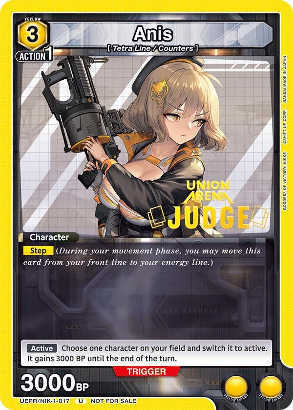 Image for Anis (Judge Pack) (UEPR/NIK-1-017) - Union Arena